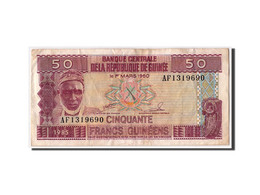 Billet, Guinea, 50 Francs, 1985, 1960-03-01, KM:29a, TB - Guinée
