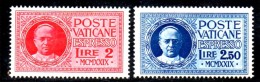 V21 - VATICANO PIO XI 1929, Espressi Serie N. 1/2 *** MNH . Conciliazione - Exprès