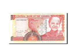 Billet, The Gambia, 5 Dalasis, 1991, Undated, KM:12b, TTB - Gambie