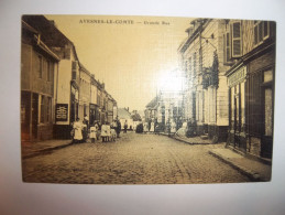 5aeb - CPA -  AVESNES LE COMTE - Grande Rue - [62] - Pas De Calais - - Avesnes Le Comte