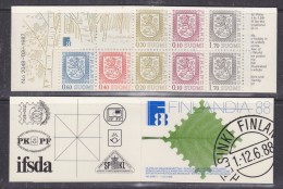 Finland 1987 Finlandia ´87 / Coat Of Arms Booklet ** Mnh (32653) - Carnets