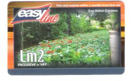 Malta - Malte - Easyline - Prepaid Card - San Anton Gardens - Malta