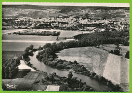 AY-EN-CHAMPAGNE - Le Cours De La Marne Vue Aérienne Photo Véritable Circulé 1961 - Ay En Champagne