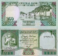 BILLET YÉMEN   200 Rials - Yemen