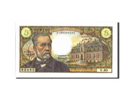 Billet, France, 5 Francs, 5 F 1966-1970 ''Pasteur'', 1968, 1968-08-01, SUP+ - 5 F 1966-1970 ''Pasteur''