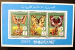 MAURITANIE Papillons. Bloc Collectif (YVERT 641 +42 +PA 269) Dentelé. / Perforate. Neuf Sans Charniere ** MNH - Mariposas