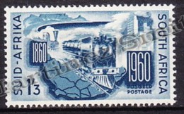 South Africa - Afrique Du Sud - Africa Sur  1960 Yvert 234 - Centenary Of The South Africans Railway - MNH - Unused Stamps