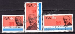 South Africa - Afrique Du Sud - Africa Sur  1973 Yvert 347 - 49 Cornelis Jacob Langenhoven Cenntenary Of Birth - MNH - Ongebruikt