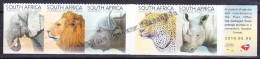 South Africa - Afrique Du Sud - Africa Sur 2010 Yvert A 199 - 203, Fauna The 5 Great Wild Animals - Airmail Post - MNH - Neufs