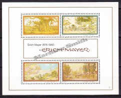 South Africa - Afrique Du Sud - Africa Sur 1976 Yvert  BF 4 - Erich Mayer Paintings - Miniature Sheetlet - MNH - Ongebruikt