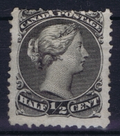 Canada: 1868  SG Nr 54 Not Used (*) SG  Grey Black - Neufs