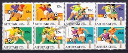 Aitutaki 1981 Yvert  318 - 25 - FIFA World Cup Spain 1982 - MNH - Aitutaki