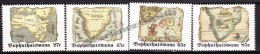 South Africa - Afrique Du Sud - Bophuthatswana 1992 Yvert 273 - 76, Ancient African Maps - MNH - Ongebruikt