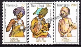 South Africa - Afrique Du Sud - Transkei 1979 Yvert 62 - 64, Child Health - MNH - Ungebraucht