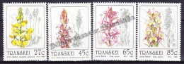 South Africa - Afrique Du Sud - Transkei 1992 Yvert 279 - 82, Local Flowers, Orchids - MNH - Ungebraucht