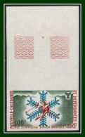 NC Non Dentelé N° PA 96 ** BDF Jeux Olympique D' Hiver Grenoble JO - Imperforates, Proofs & Errors