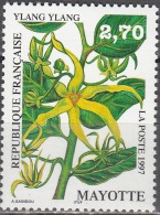 Mayotte 1997 Yvert 42 Neuf ** Cote (2015) 1.90 Euro Ylang-ylang - Unused Stamps