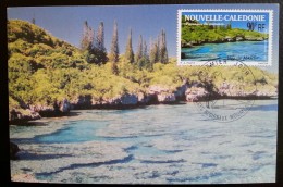 NOUVELLE-CALEDONIE - CM 1991 - YT Aérien N°277 - VUE DE MARE - NOUMEA - Maximumkarten