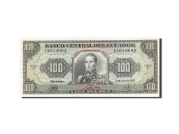 Billet, Équateur, 100 Sucres, 1984-1988, 1988-06-08, KM:123Aa, SPL - Equateur