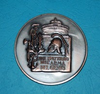 Large Medal Italian Army - SME Ispettorato Arma Del Genio Medaglione Militare - Italia