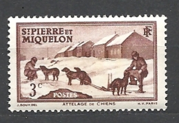 ST. PIERRE & MIQUELON  1938 Local Motives YVERT 168   MNH - Neufs