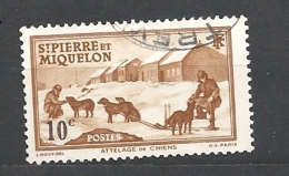 ST. PIERRE & MIQUELON  1938 Local Motives YVERT 171 ° - Neufs