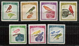 Cuba ** N° 1226 à 1232 - Oiseaux - - Ongebruikt