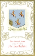 GWYNEDD - MERIONETH COAT OF ARMS Gwy555 - Merionethshire