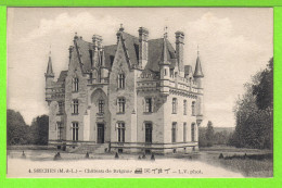 SEICHES -  CHATEAU DE BRIGNAC - Carte Vierge - Seiches Sur Le Loir