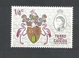 TURKS & CAICOS    1969 Local Motives With Queen Elizabeth II  MNH - Turks And Caicos