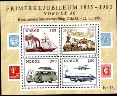 BF107 - NORVEGIA 1972 , Il BF N. 4 ***  MNH - Blocs-feuillets