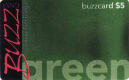 Tanzanie - Buzzcard 5$ Prepaid, Green - Tansania