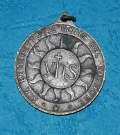 Medaglia Con Il Trigramma YHS All´Eremo Delle Carceri - L´Aquila - Monarchia/ Nobiltà