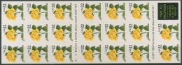 USA 1996 Rose 2795 Folienblatt F-Bl. 36 A Postfrisch (D13142) - 1981-...