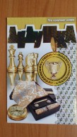 JEU - ECHECS - CHESS - Modern Russian Congratulation Postcard - Chess