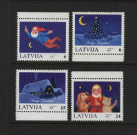 Latvia - 1995 - Christmas - Michel 416/419 - MNH** - Lettonie