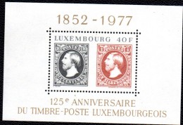 BF175 -  LUSSEMBURGO 1977 , Il BF N. 10  ***  MNH . - Blocs & Feuillets