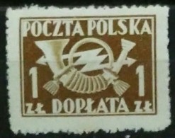 POLONIA. DOPLATA. NUEVO SIN GOMA (*) - Revenue Stamps