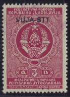 5362. Italy Slovenia VUJA Zone B Revenue Stamp Yugoslavia (3d) R - Fiscali