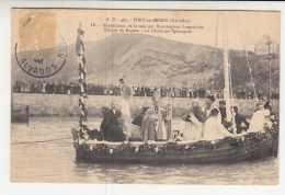 14 - Port En Bessin : Bénédiction De La Mer Par Mgr Lemonnier De Bayeux, Chaloupe épiscopale - Port-en-Bessin-Huppain