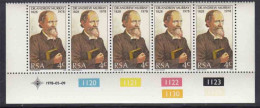 South Africa RSA -1978 - Dr Andrew Murray (Church Statesman) - Control Block - Neufs