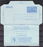 INDIA, POSTAL STATIONERY,  INLAND LETTER CARD, Panchmahal, Fatehpur Sikri,  Malaria Free, Cleanliness, Health - Inland Letter Cards