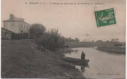 BOUAYE  LA MAISON DU GARDE DU LAC DE GRANDLIEU ET L'ACHENEAU - Bouaye