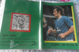 Terry Hurlock Small Agenda Vintage Soccer Football - Altri & Non Classificati