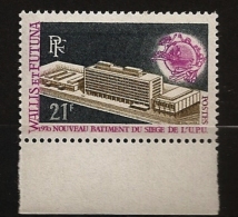 Wallis & Futuna 1970 N° 176 ** UPU, Union Postale Universelle, La Poste, Architecture, Grande Série Coloniale Main Outil - Neufs
