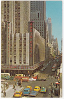 Radio City Music Hall: CHEVROLET IMPALA 409 SS & SIDESTEP PICKUP, CHECKER MARATHON,TRUCKS,BUS,CAB -New York City- (USA) - Trasporti