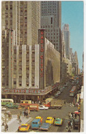 Radio City Music Hall: CHEVROLET IMPALA 409 SS & SIDESTEP PICKUP, CHECKER MARATHON,TRUCKS,BUS,CAB -New York City- (USA) - Transport