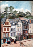 AQUARELLE 193 X 280 Mm, ARTISTE: MATHILDE CAUDEL DIDIER ( BENEZIT ), MORLAIX ( FINISTERE ), 1907 - Acquarelli