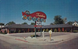 Elko Nevada, Travellers Motel, Lodging, C1950s Vintage Postcard - Altri & Non Classificati