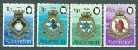 Ascension: 1972   Royal Naval Crests (Series 4)        MNH - Ascension